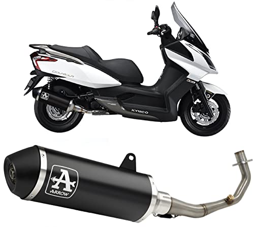 Arrow escape Kymco Downtown 125 i soluciona la falta de potencia con silenciador homologado