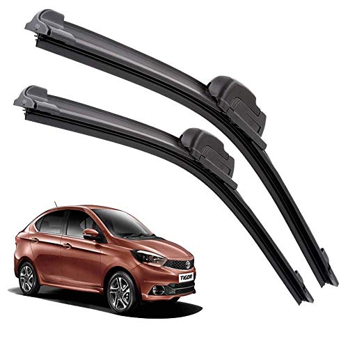 Image of Euro Care Windshield Car Wiper Blades Compatibility With TATA Tigor (Model : 2015-Till Date) - Set of 2Pc (D-22,P-16)