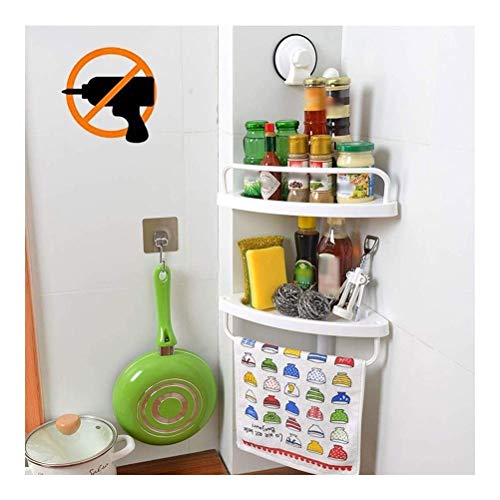 Lsmaa Dusche Caddies Regal einstellbar Bad Eck Regal Teleskop Dusche Caddy 78cm Cover