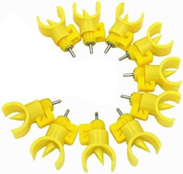 Saddle StyleOasis Poultry Water Nipples, 10 Pack, Sanitary Water for up to 30 Chickens, Turkeys, Geese or Ducks