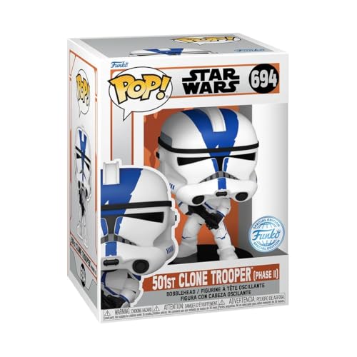 Funko 76682 Pop Star Wars figurine Clone Trooper Phase II collection Mandalorian - 3