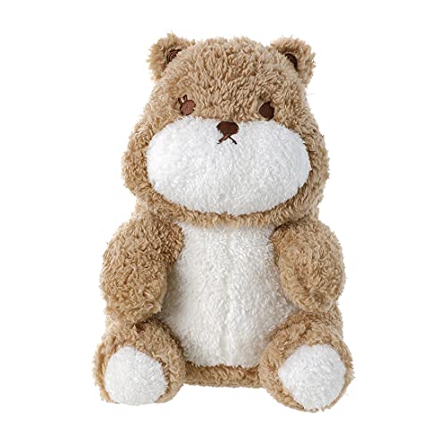 MINISO Sitting Stuffed Animals Plush Toy (Bear) Plushies Doll Gift Pillow for Gifts for Kids Toddlers Adults Birthday Gifts