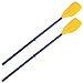 ABS Rowing Oars, Two Person Boat Paddle, Canoe Paddles for Rubber Canoes and Lifeboats, Lightweight and Portable with Non Slip Handle for Leisure and Emergency Use