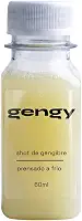Gengy Shot de Gengibre | Prensado a Frio | 60ml | Congelado | Gengibre + Limão + Maçã | Natural (Pack 5 unidades)