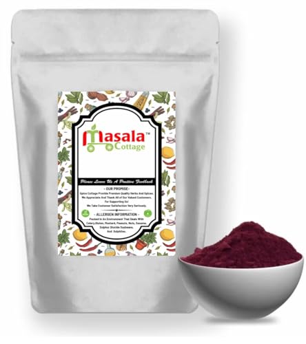 Beetroot Powder | Natural Food Colouring Premium Quality by Masala Cottage® 25g-1.9kg (90, Grams)