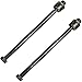 Detroit Axle - Front Tie Rods for 2002 2003 2004 2005 Dodge Ram 1500, 4 Inner & Outer Tie Rods 2 Boots Replacement