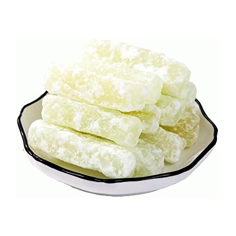 HELENOU666 Preserved Prunes Rock Sugar Candied White Gourd in Strip Chinese Cantonese Style 冬瓜糖条块 Cover