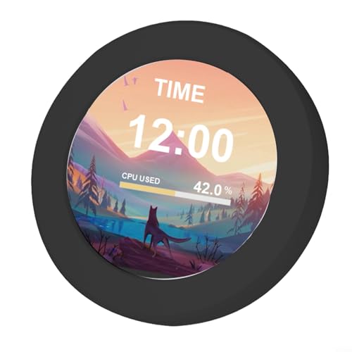 2.1Inch IPS Raffreddato ad Acqua Schermo 480x480 Display Secondario Multifunzione GPU Monitor Liquido ad LCD hdd usb nero