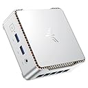 NiPoGi Mini PC AMD Ryzen 4300U(fino a 3,7GHz),16GB DDR4 512GB SSD,Supporto Riproduzione a Triplo Schermo 4K,con W-11 Pro sistema per Ufficio/Casa/Affari