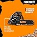 FUXTEC FX-KS262 Petrol Chainsaw 61.5cc 2.85kW | 20" Bar Length | Easy Start 2-Stroke Engine | Heavy Duty Wood Cutting Saw | Includes Bar Guard & Carry Bag