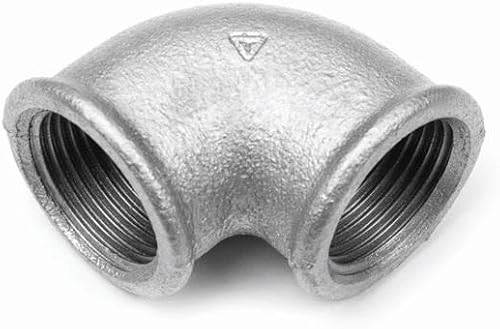 Gewindefitting Winkel 90° IG 1/2" 3/4" 1" 5/4" 6/4" 2" DVGW Temperguss verzinkt 