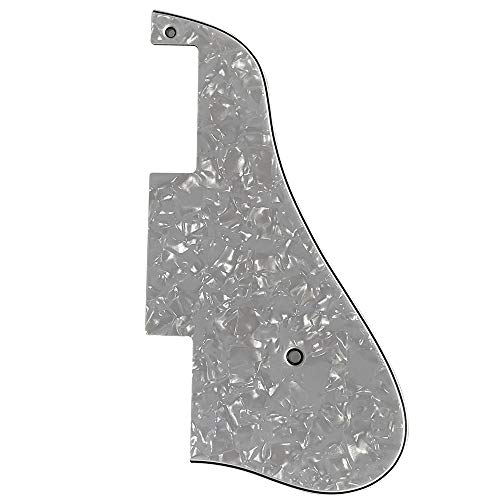 Guitar Pickguard For Epiphone ES-339 Style Scratch Plate (4 Ply White Pearl)