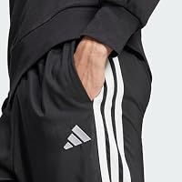 adidas Herren Essential Three Stripes Stanford Open Hem Pants, Black/White, L – Ansicht 3