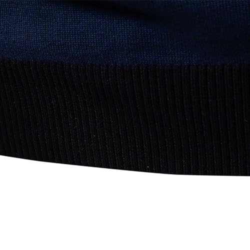 Jersey de punto para hombre con cuello de polo clásico y elegante 6