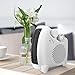 Fan Heater, 2 Heat Setting Adjustable Thermostat Portable and Compact Heater can use Upright or Flat Ideal For Small Rooms -Heater 2000W/2KW Fan Heater, 2 Heat Setting Adjustable Thermostat Portable and Compact Heater can use Upright or Flat Ideal For Small Rooms -Heater 2000W/2KW