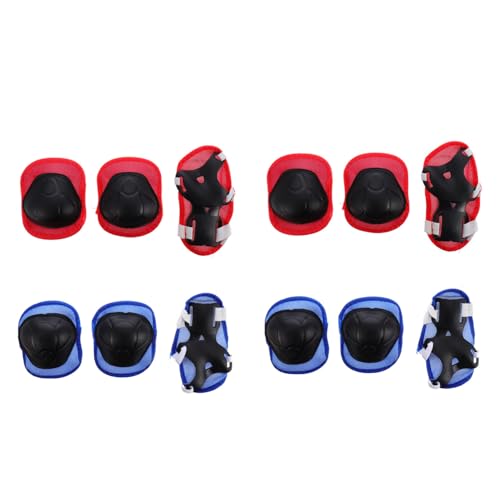 NAMOARLY Bicycle Elbow Pads and Knee Pads Boys and Girls Protective Gear Set for Skateboarding
