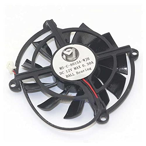 GTX750TI Graphics Card Cooling Fan MS-C-8015A-WJH DC12V 0.30A Graphics Card Cooling Fan Shrandi