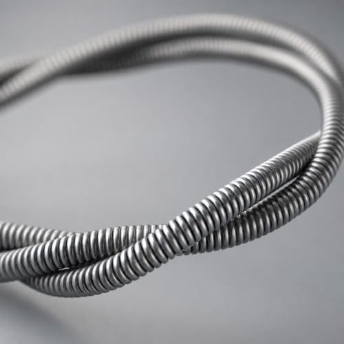 Desatascador manual de metal para caños 3 metros miniatura 4