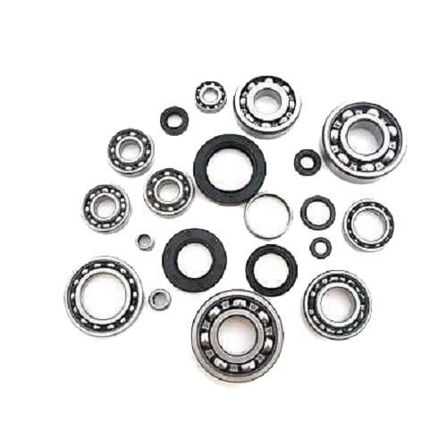 Boss Bearing H-ATV-250R-BEBSK-4F1-1 Bottom End Bearings and Seals Kit for Honda TRX250R Engine