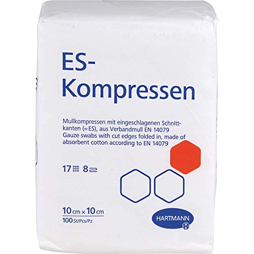 ES-Kompressen Unsteril 10x10 cm 8fach