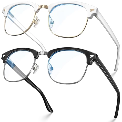 Image of VISOONE Lightweight Blue Light Blocking Glasses Square with Anti Computer Glare for Gaming Men and Women MONTANA