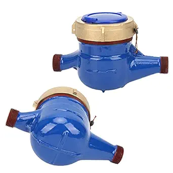 Water Flow Meter, Dry Type Water Meter Convenient for Most Metering Applications