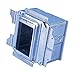 CADDY All-in-ONE Stud-Mounted with Removable Mud Ring, 1 Gang, w/Ground, 5/8" Drywall, 2 1/2" (Pack of 20)