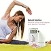 NATURAL SOLUTION Ceramic Salt Inhaler with 2 Himalayan Pink Salt Refills, Cleans The Respiratory System, Relief Breathing Congestion, Inhaler for Asthma White 1 Count