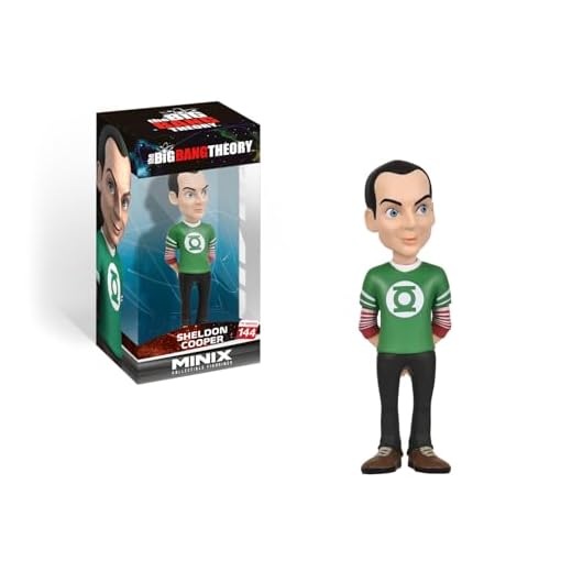 MINIX Bandai Figura de colección 12cm, Big Bang Theory, Coleccionables para Exhibición, Idea de Regalo, Juguetes para Niños Y Adultos, Fans De TV (MN16174)
