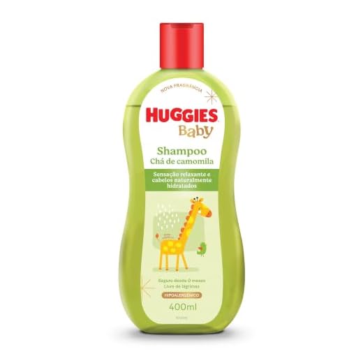 HUGGIES Shampoo Infantil Huggies Chá De Camomila - 400Ml