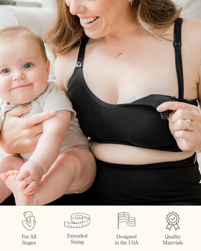 Image of Kindred Bravely Sublime Low Impact Maternity Nursing Sports Bra, Racerback | Wireless & breathable pullover racerback with removable padding, clip-down nursing. Pregnancy to postpartum, wearable pumps