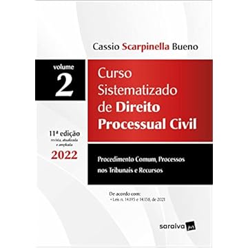 Capa do livro Curso Sistematizado de Direito Processual Civil - Vol 2 - 11ª edição 2022: Volume 2
