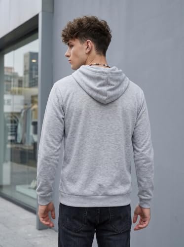 Image of HOODMASTER Unisex Fleece Hoodie Sweatshirt with Pockets Full Sleeves Regular Fit Solid Pattern Hooded Neck and Standard Length | Hoodies for Men & Women