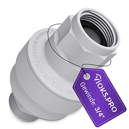 Vioks.pro Water Stop Washing Machine Aquastop Valve Hose 3/4 Inch Safety Valve Washing Machine Check Valve Washing Machine Dishwasher