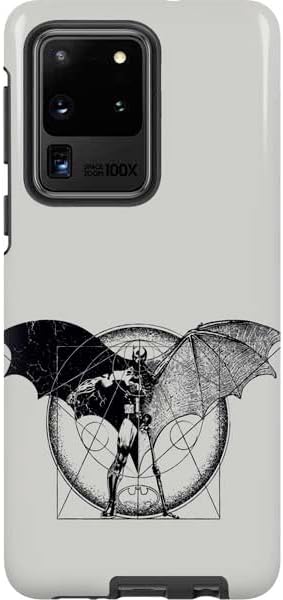 Skinit Pro Phone Case Compatible with Galaxy S20 Ultra 5G - Officially Licensed DC Comics Batman Ready for Action Design
