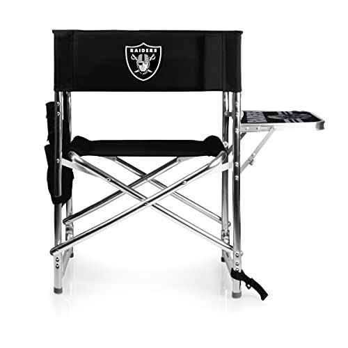 Image of Picnic TIME NFL Unisex-Adult NFL Sports Chair with Side Table, Beach Chair, Camp Chair for Adults