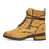 Verschluss: Synthetik MUSTANG Damen Stiefelette, gelb, 39 EU