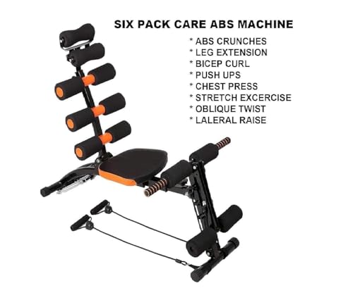 Image of IRIS 22-in-1 Multifunction Ab Bench - Total Body Crunch Trainer for Abs, Back, Shoulders & Legs, Adjustable Workout Bench for Core Strength, Toning & Full Body Exercise