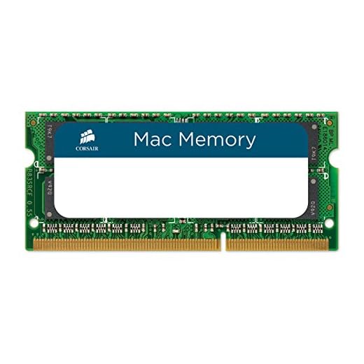 Corsair CMSA16GX3M2A1333C9 Apple Mac 16 GB (2x8GB) DDR3 1333Mhz CL9 Apple certifierat SODIMM-kit 4GB (1x4GB) 1333Mhz