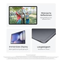 Samsung Galaxy Tab S10+ AI Tablet, Android Tablet, 12 GB RAM, 256 GB Speicher, AMOLED-Display, Antireflexionsbeschichtung, Inkl. S Pen, WiFi, Platinum Silver, 36 Monate Herstellergarantie – Ansicht 5