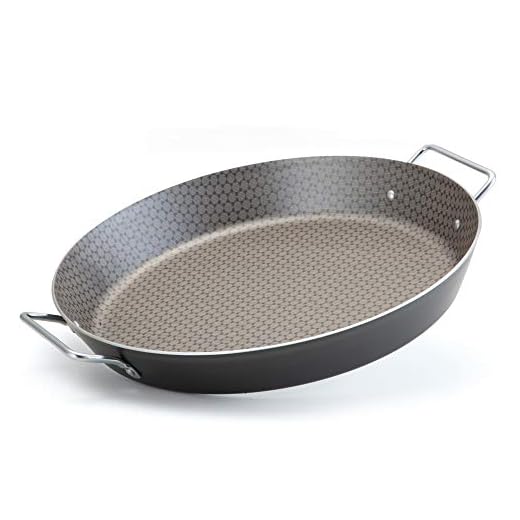 Paella Luxury N. 34 Aluminio Oliveira Paella Luxury N. 34 Preta No Voltagev