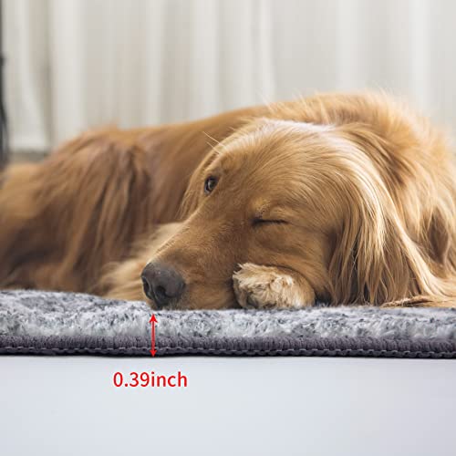 Wobubu Runner Rugs For Hallway 2.6' X 7' Vintage Shaggy Soft Area Rugs Non Slip Machine Washable Long Kitchen Rugs Runners Floor Carpet For Living Room Bedroom Grey #TOP4