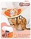 Supet Halskrause Katze,Einstellbarer Halskrause Katze Halsband,Wiederherstellung Halsband Weich Kragen Cone Nach Operation und Verletzungen (Orange,S)