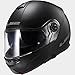 Produktbild Motorrad Helme LS2 FF325 STROBE Helm Modular Touring Helm Corsa, Scooter Flip Up Helm Modulare Motorrad Racing mit gratis Balaclava L mattschwarz