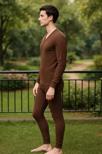 Image of Dollar Wintercare Men Thermal Top & Bottom Set
