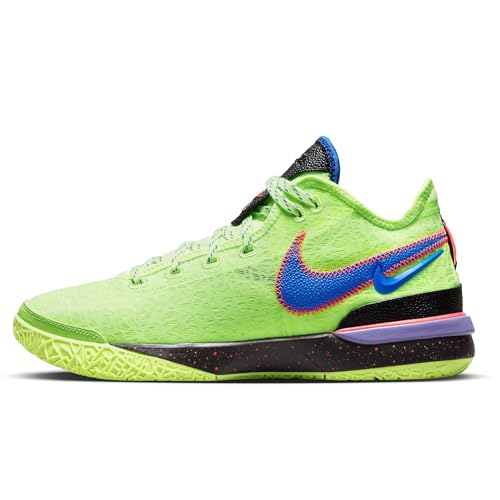 Nike Men's Zoom Lebron NXXT GEN Orewood Brown/Coral DR8784 100 (Ghost Green/Space Purple/Black/Racer Blue, US Footwear Size System, Adult, Men, Numeric, Medium, 10.5)