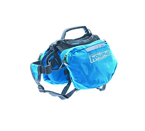 Outward Hound Kyjen 22007 Quick Release Backpack Saddlebag Style Dog Backpack, Small, Blue
