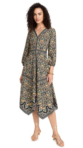 Shoshanna Womens Mulberry Floral Risa Dress Multi 6