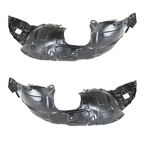 Koolzap Compatible with 04-09 Mazda3 Front Splash Shield Inner Fender Liner Panel Left & Right SET PAIR
