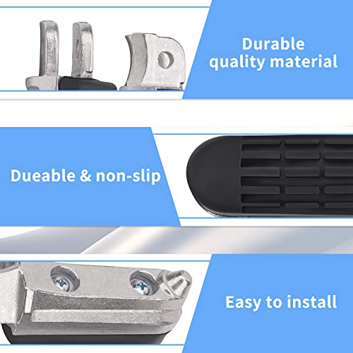 AHL Motorrad Vorne Fußstütze Pedal Fußrasten für Honda CB750F Seven Fifty 1992-2003/CB900F CB919 Hornet 2002-2007/CB1000F 1993-1996/CB1100SF X11 2000-2003/CB1100 2013-2014